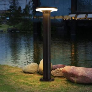 Sleek Circular Bollard Lights