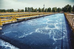 industrial waste water treatment plant