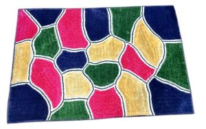 Multicolor Polyester Carpet
