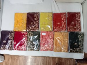 Chinon Embroidered Heavy Chinnon Work Dupatta