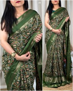 Printed Saree