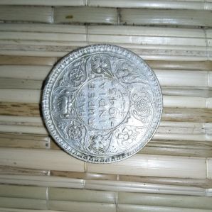 emperor half rupee 1945 coin