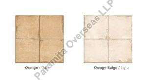 Orange Elevation Ceramic Wall Tiles