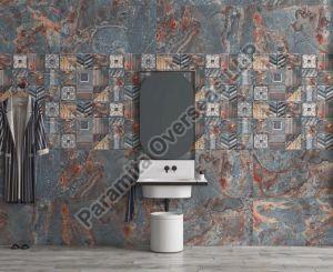 Vulcart Blue Ceramic Digital Wall Tiles