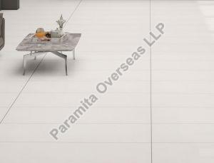White Double Charged Vitrified Floor Tiles