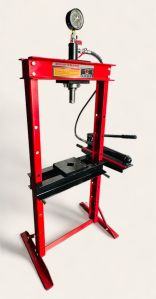 12 Ton Hydraulic Press (H Frame with Gauge)