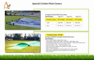 cricket pitch cover