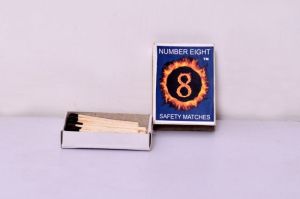 Number 8 Safety Match Box