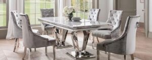 Stainless Steel Dining Table