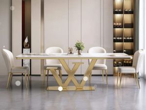 Stainless Steel Dining Table