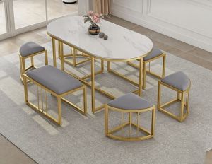 Stainless Steel Dining Table