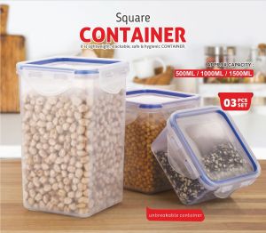Square Kitchen Container