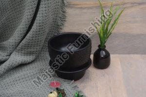 Dark Affair Wooden Planter