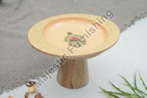 French Collection Wooden Cake Stand