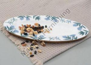 Bluetulips Wooden Plate