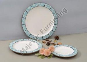 Modern Tribe Wooden Plate