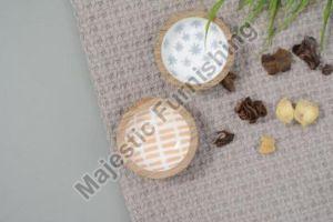 Retro Fusion Wooden Serving Bowl