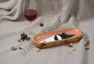 Caveman Wooden Plates