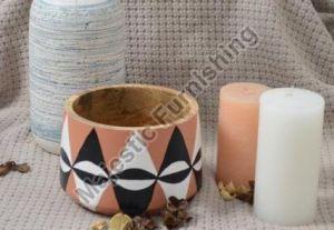 Caveman Wooden Canister
