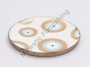 Dino Eggs Wooden Plates