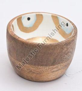 Dino Eggs Wooden Bowls
