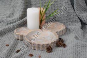 Rustic Appeal Wooden Platter