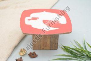 Retro Royale Wooden Cake Stand