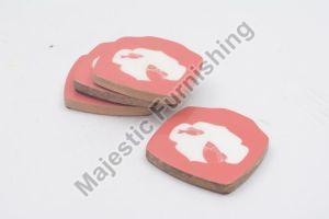 Retro Royale Wooden Coaster