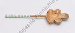 Lime Line Wooden Spoon