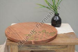 The Gold Fusion Wooden Cheese Board
