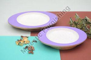 Simple Touch Wooden Plates