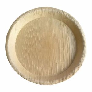 10 inch round areca leaf plate