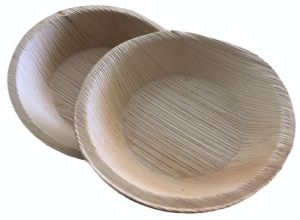 6 inch round Areca Leaf Plate