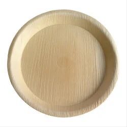 8 Inch Round Areca Leaf Plate