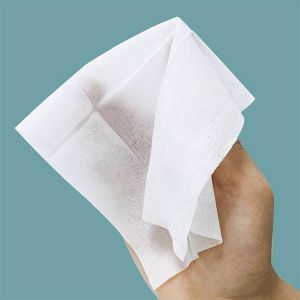 Brown Wooden Tissue Holder