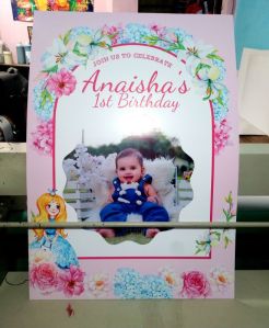 welcome board printing service