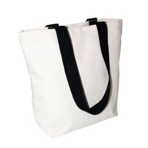 Plain White Canvas Bag
