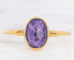 Ladies Crown Stone Ring