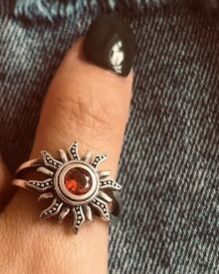 Ladies Sunstone Ring