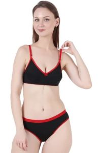 Cotton Bra Panty Set