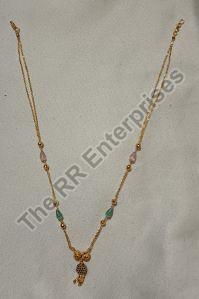 Brass Double Chain Beautiful Mangalsutra