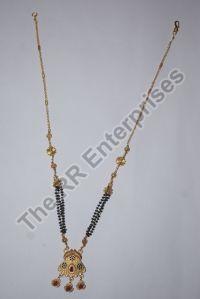 Brass Fancy Bead Mangalsutra Without Pendant