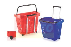 Aristo Omega Trolley Shopping Plastic Basket