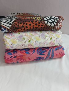 Printed Cotton Voile Fabric
