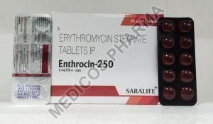 Enthrocin 250mg Tablets