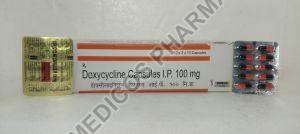 Doxycycline 100mg Capsules