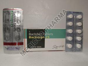 Baclosign 25mg Tablets
