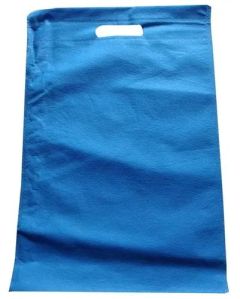 Blue D Cut Non Woven Bag