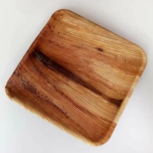 10 Inch Disposable Areca Leaf Square Plate