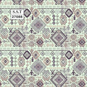 S.S.T 27088 Mens Printed Rayon Kurta Fabric